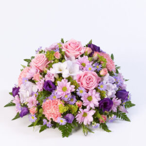 Lilac & Pink Classic Funeral Posy