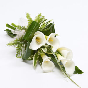 Calla Lily Sheaf Funeral Bouquet