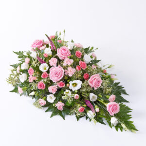 Baby Funeral Spray -  Soft Pink Flowers