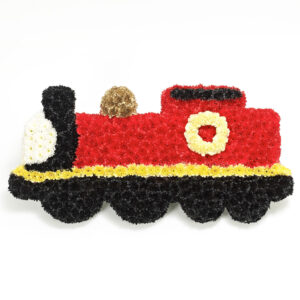 Train Tribute Funeral Flower Arrangement