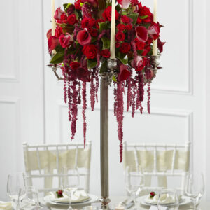 Regency Wedding Floral Centrepiece