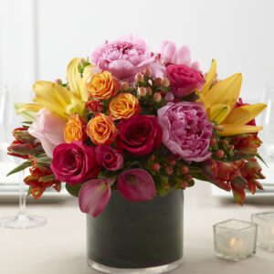 Vibrant Wedding Flower Arrangement