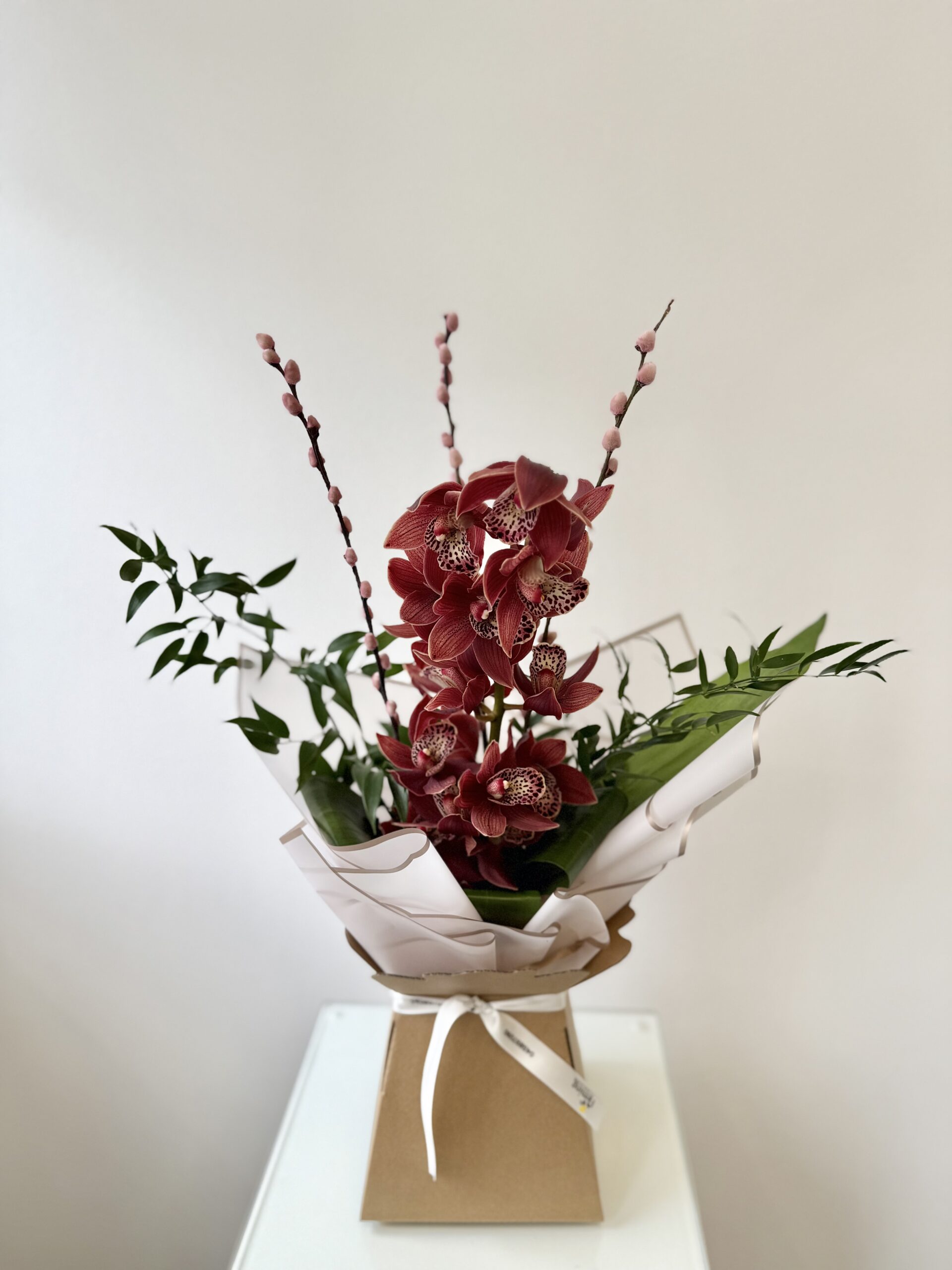 Cymbidium Orchid - Red